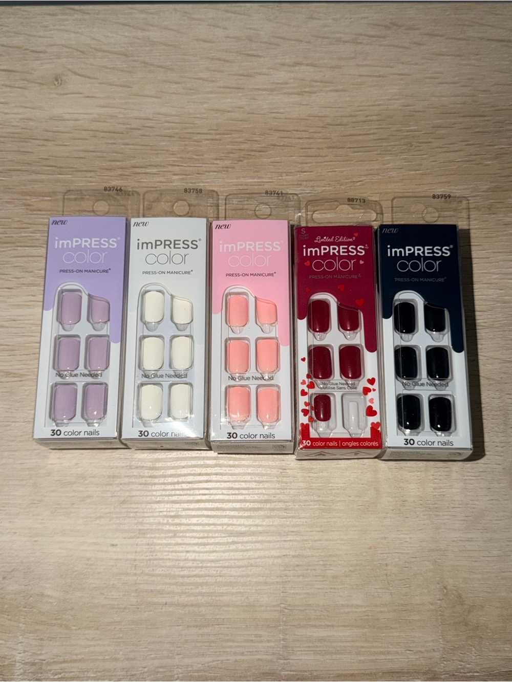 imPRESS Press-On Manicure Nail Set - Multi Color Pack